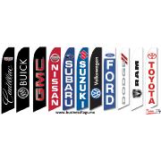 Banderas Publicitarias tipo Vela Autos Image