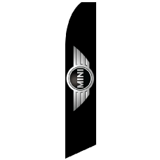 Bandera Publicitaria tipo Vela MINI black Image